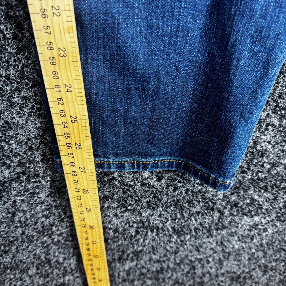 KUT from the Kloth Womens 16W Medium Wash Straight Leg Stretch Denim Jeans Blue - Picture 6 of 7